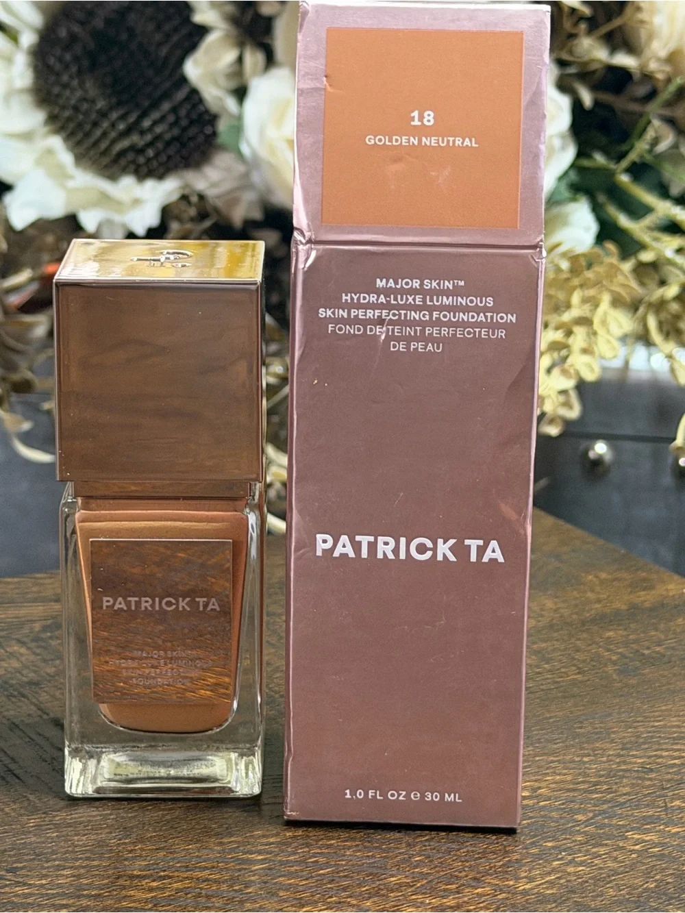 Patrick Ta Foundation - 18 Golden Neutral Warm Tan